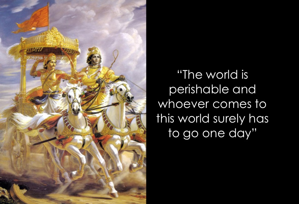 Bhagavad Gita Quotes - world