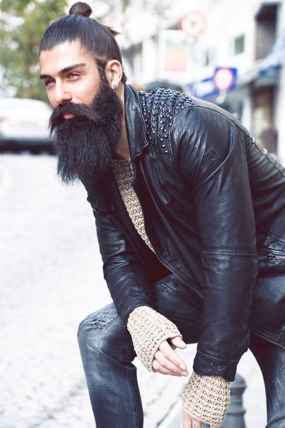 beard style for men - Long Beard