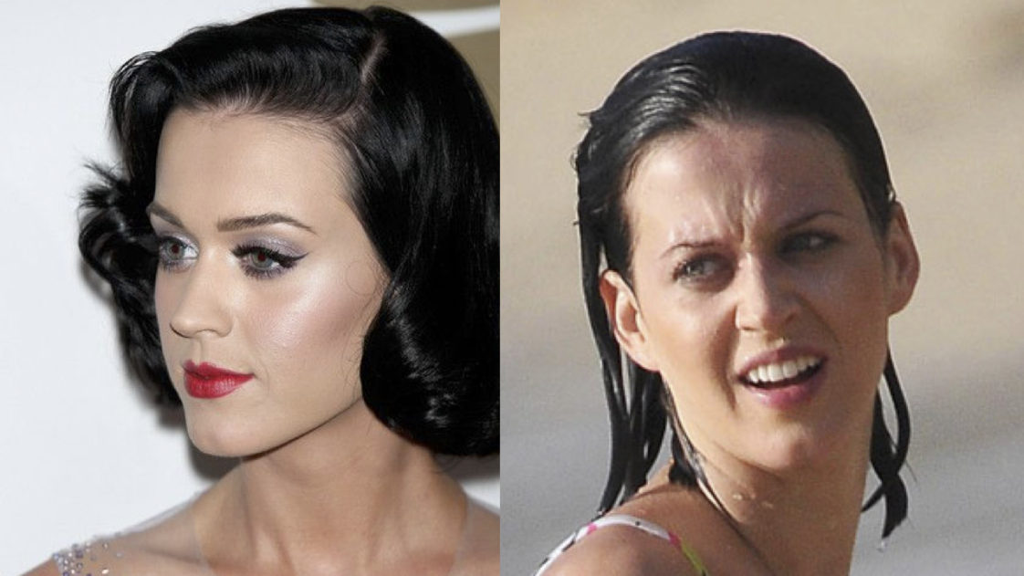 3. Katy Perry's Best Blue Hair and Makeup Moments - wide 4