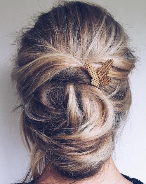 Top 20 Messy and Stylish Updos for Long Hair - Wittyduck