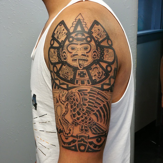 Mexican Tribal Tattoos 