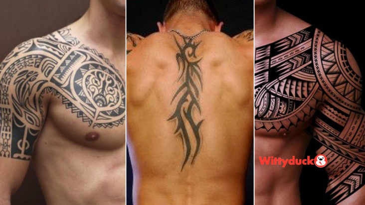 Tribal tattoos. Art tribal tattoo. Vector sketch - Stock Illustration  [62370931] - PIXTA
