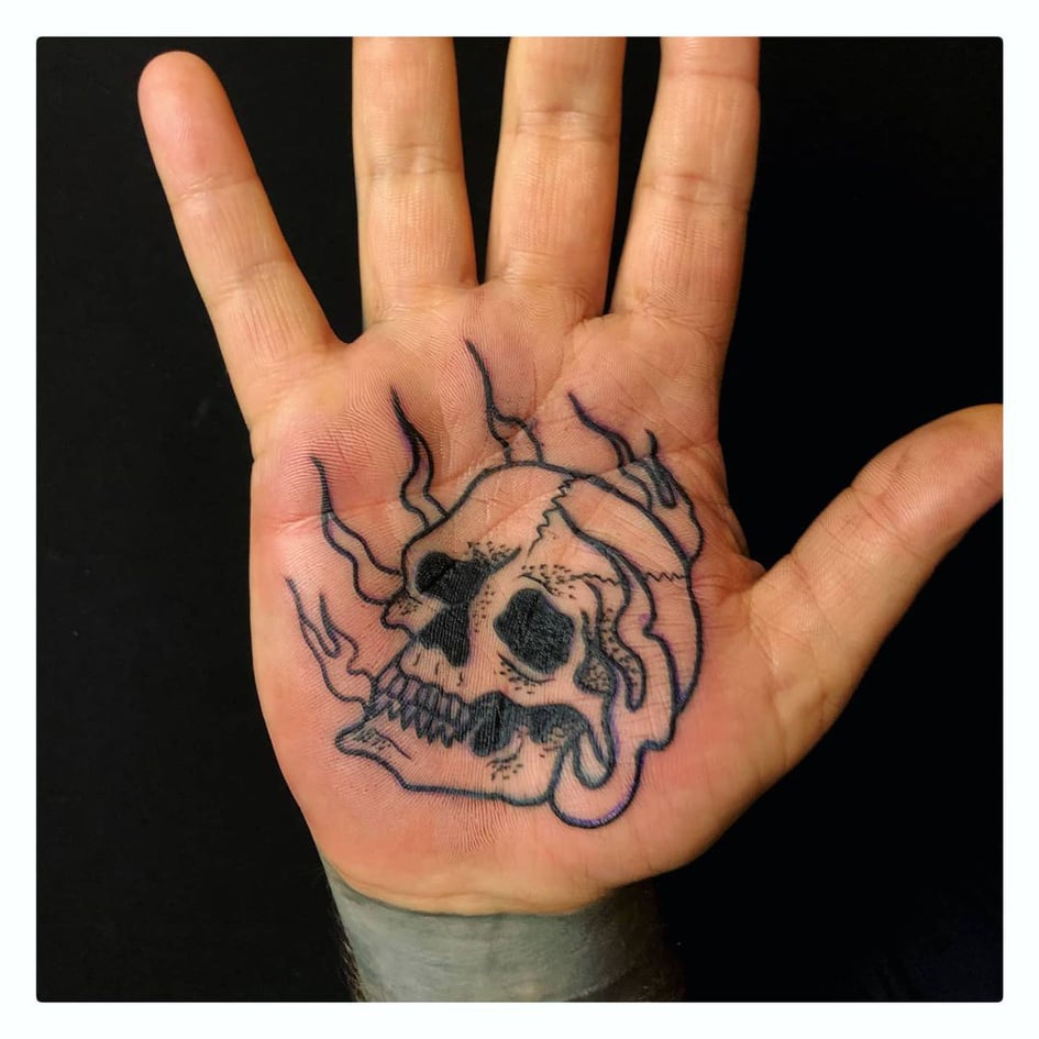 Hand Tattoos - Wittyduck 