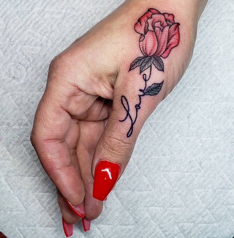 75 small womens unique hand tattoos to enhance your look  Legitng
