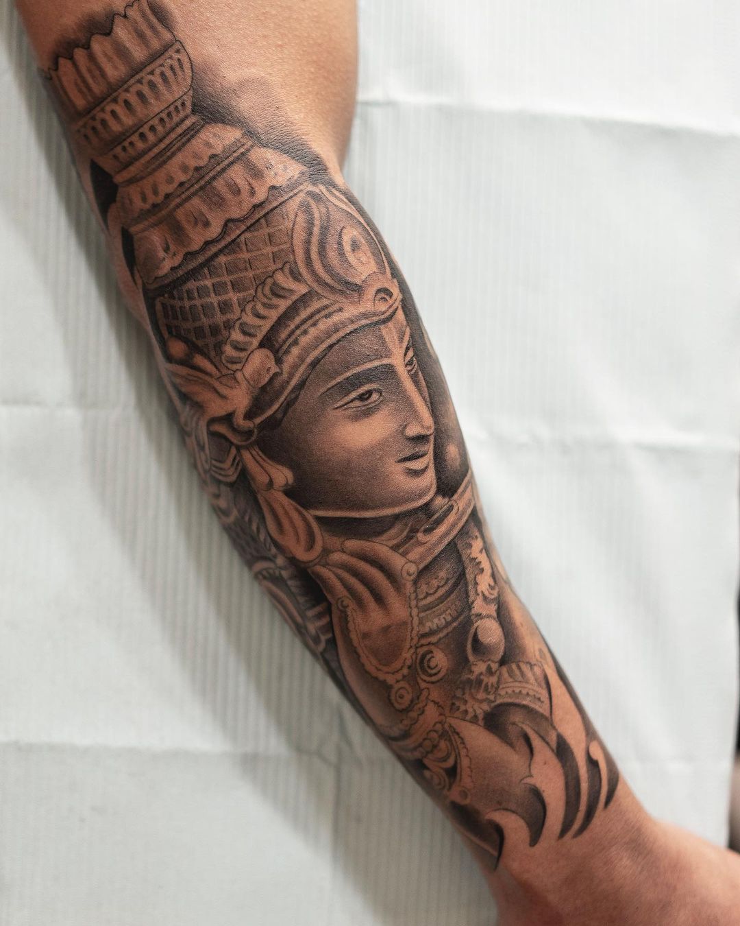 krishna tattoo hand - Wittyduck