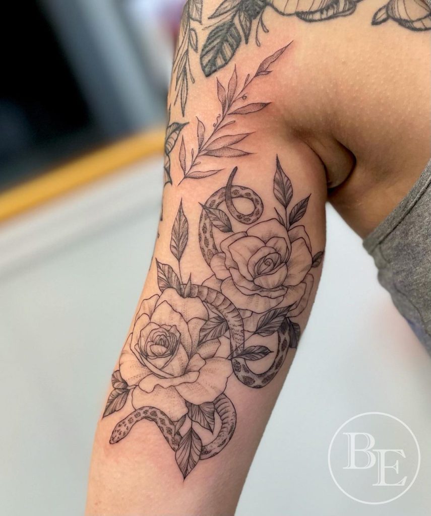 50+ Amazing Rose Tattoo Designs - Tats 'n' Rings