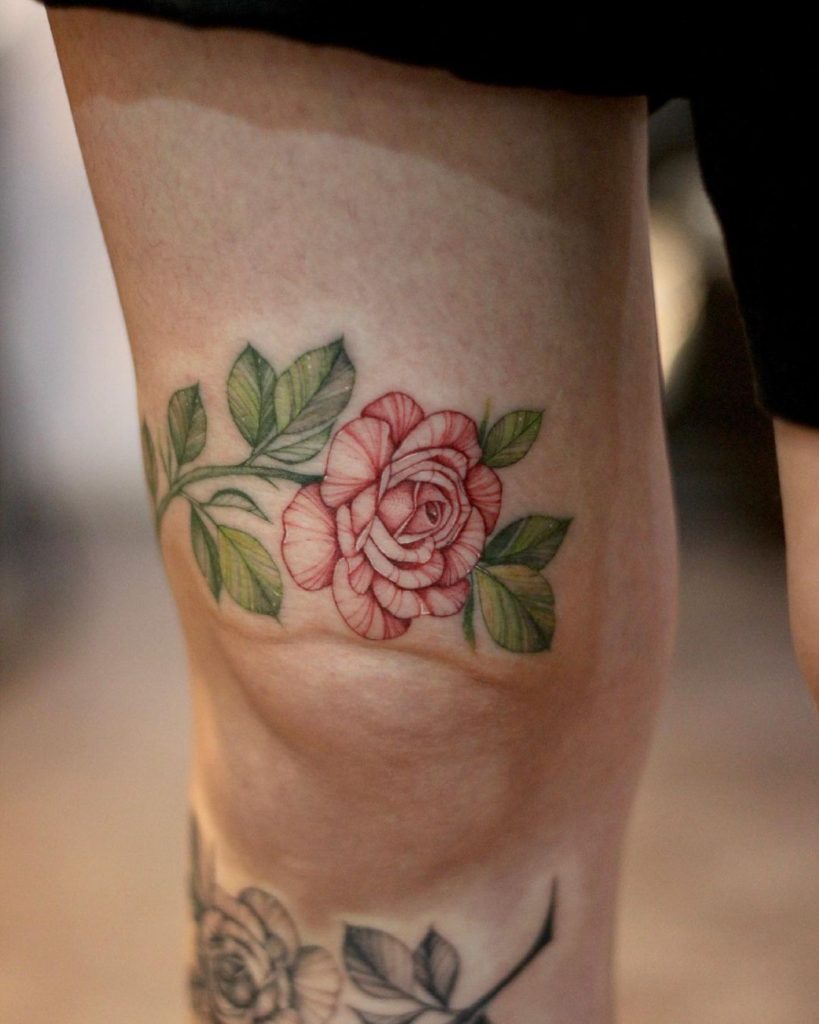 Rose Tattoo for women-Wittyduck.com