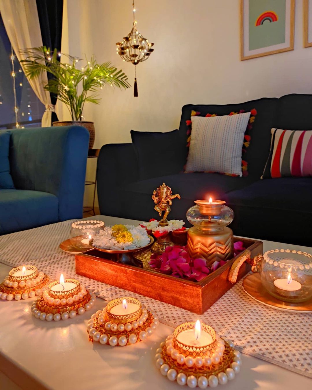 This Diwali, Light Up Your Interiors with Easy Decoration Ideas | One  Rajarhat