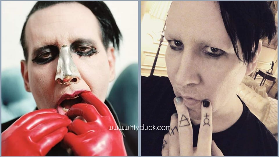 This Is What Marilyn Manson Looks Like