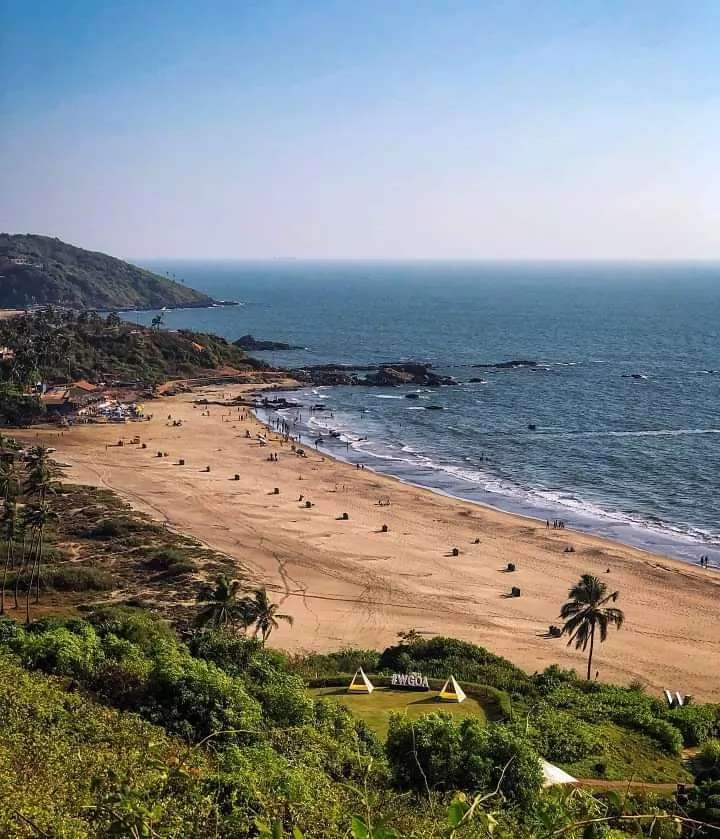 Best Places To Visit In Goa - Vagator Beach