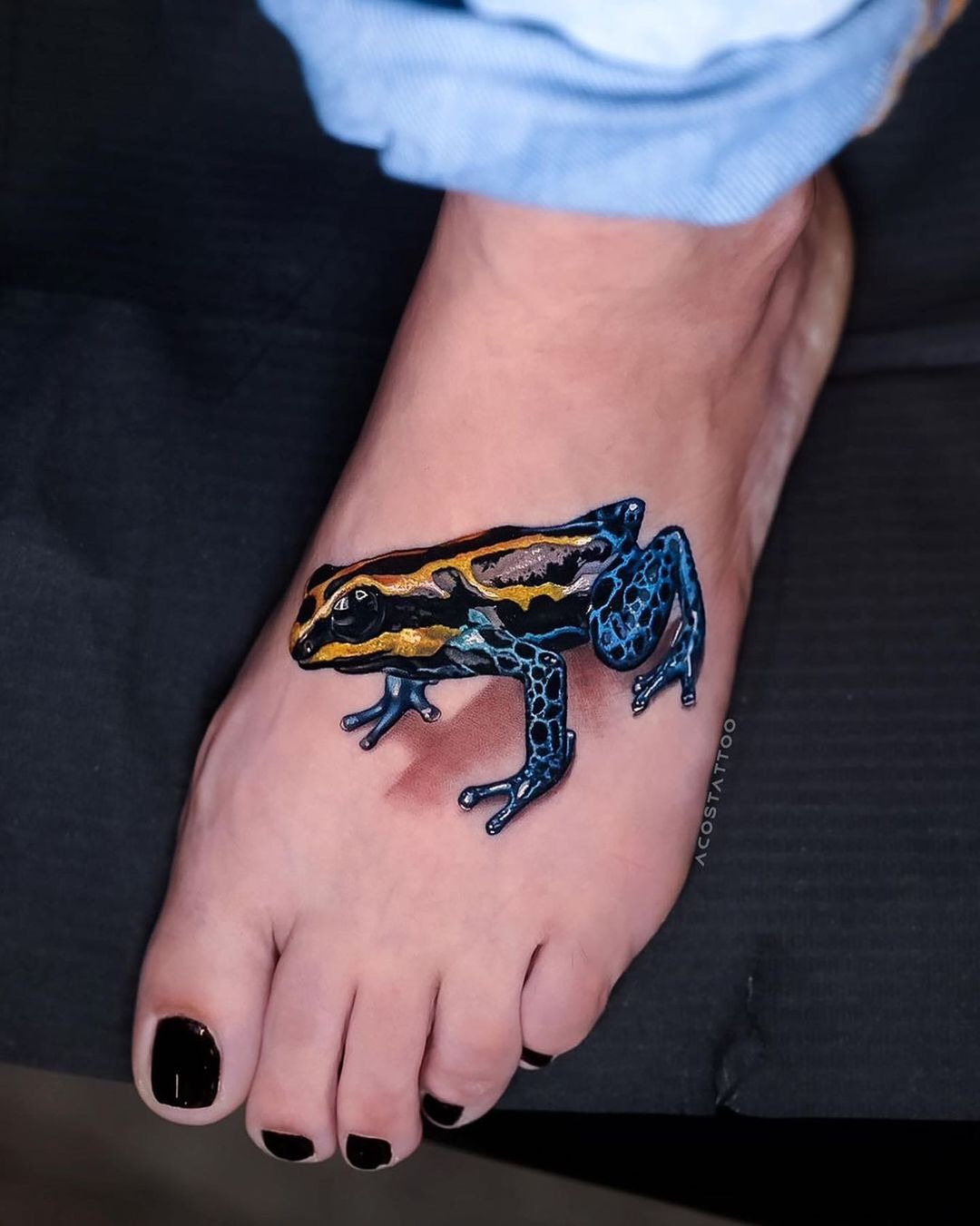 Venezuelan Poison Dart Frog Tattoo