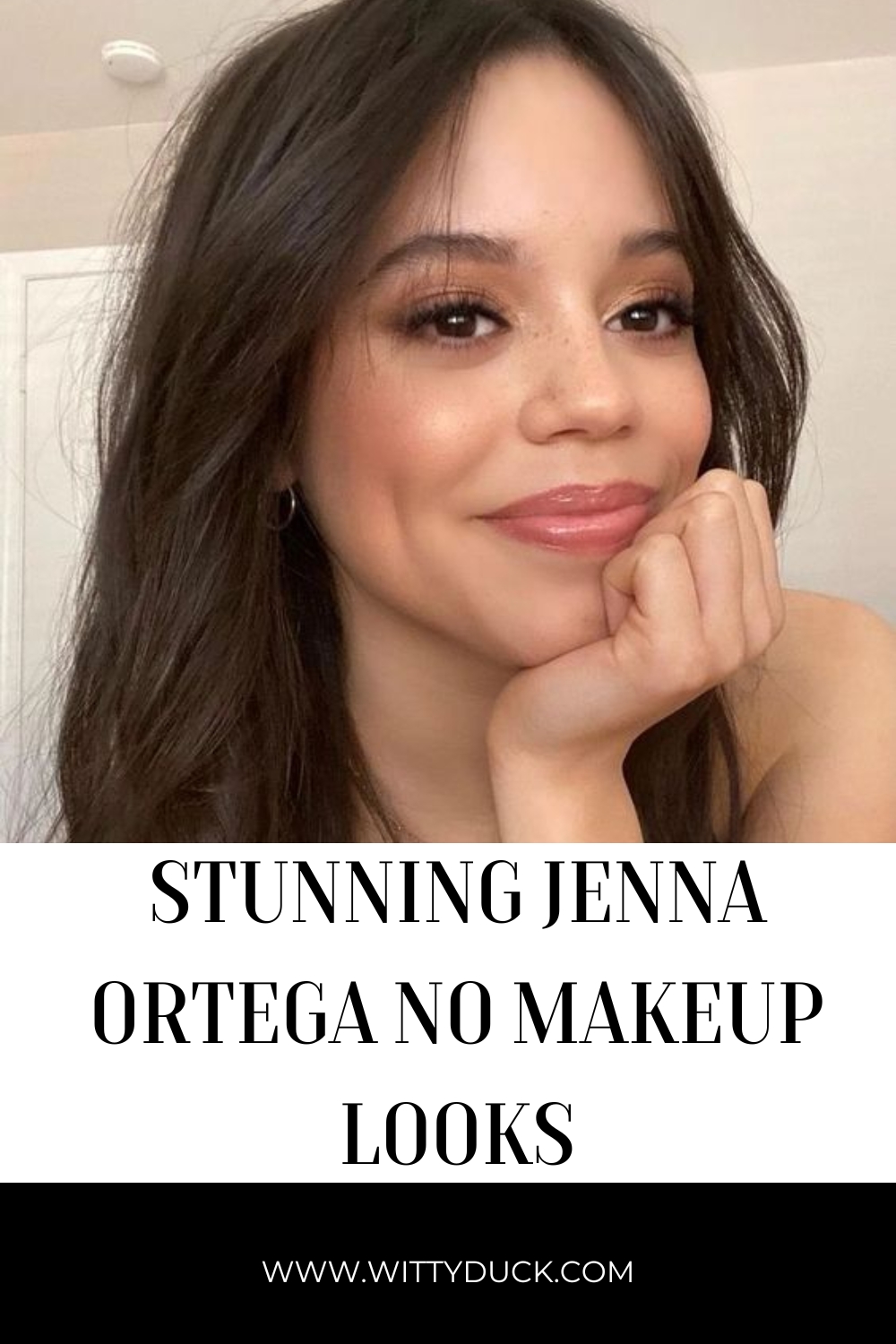 Stunning Jenna Ortega No Makeup Looks