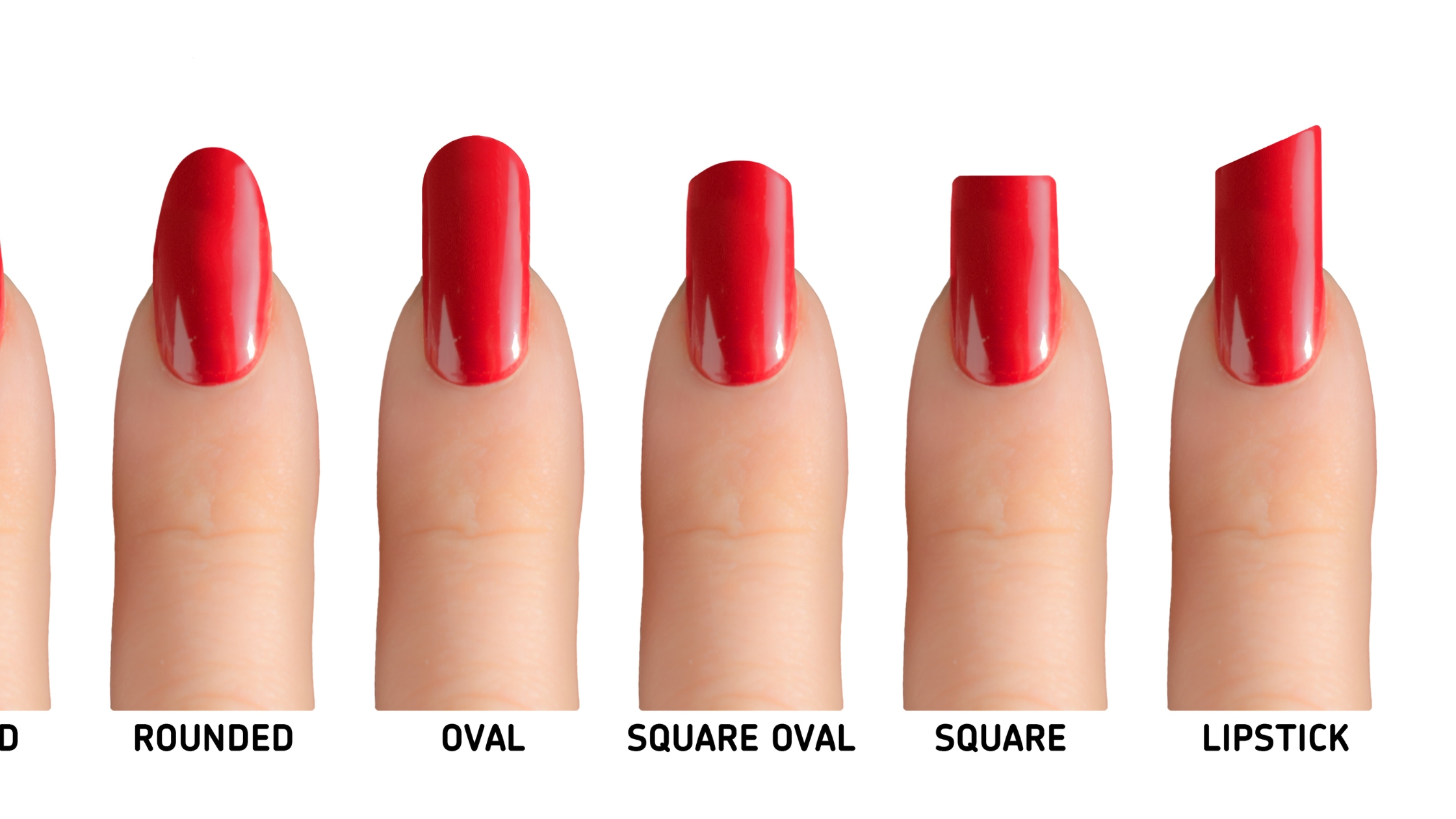 Different Shapes of Nails